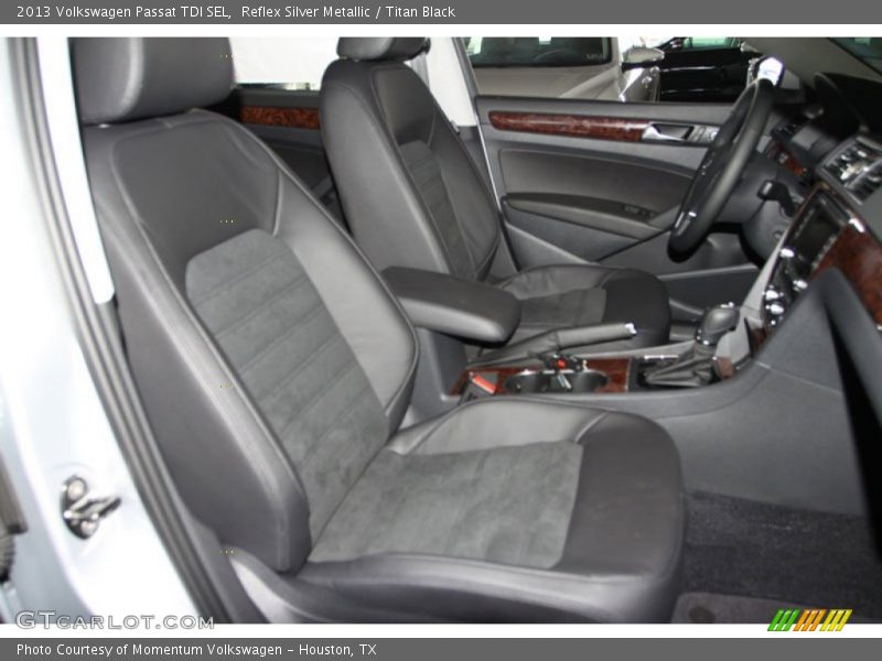 Reflex Silver Metallic / Titan Black 2013 Volkswagen Passat TDI SEL