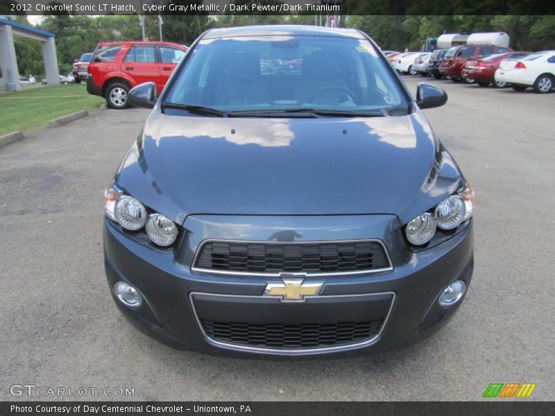 Cyber Gray Metallic / Dark Pewter/Dark Titanium 2012 Chevrolet Sonic LT Hatch