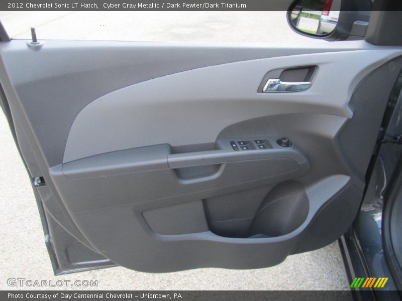 Cyber Gray Metallic / Dark Pewter/Dark Titanium 2012 Chevrolet Sonic LT Hatch