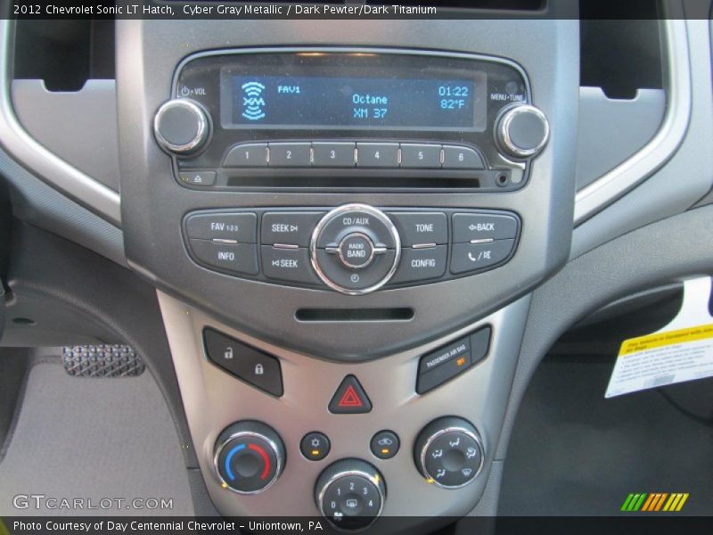 Cyber Gray Metallic / Dark Pewter/Dark Titanium 2012 Chevrolet Sonic LT Hatch