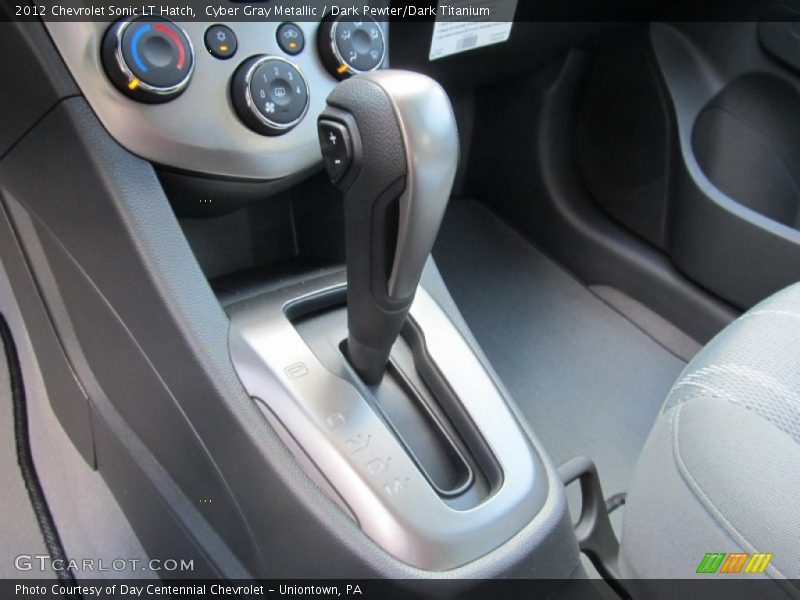 Cyber Gray Metallic / Dark Pewter/Dark Titanium 2012 Chevrolet Sonic LT Hatch
