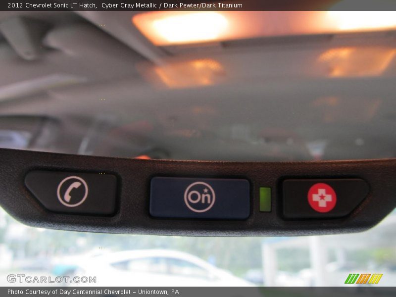 Cyber Gray Metallic / Dark Pewter/Dark Titanium 2012 Chevrolet Sonic LT Hatch