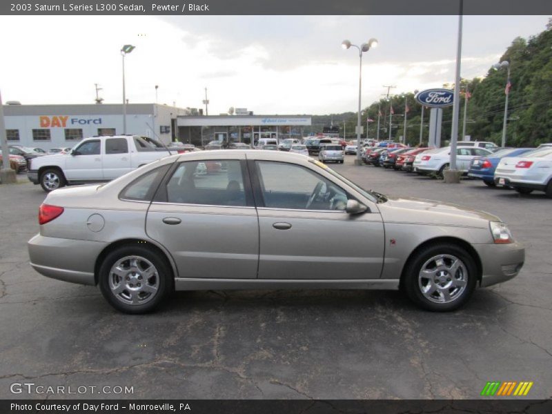 Pewter / Black 2003 Saturn L Series L300 Sedan