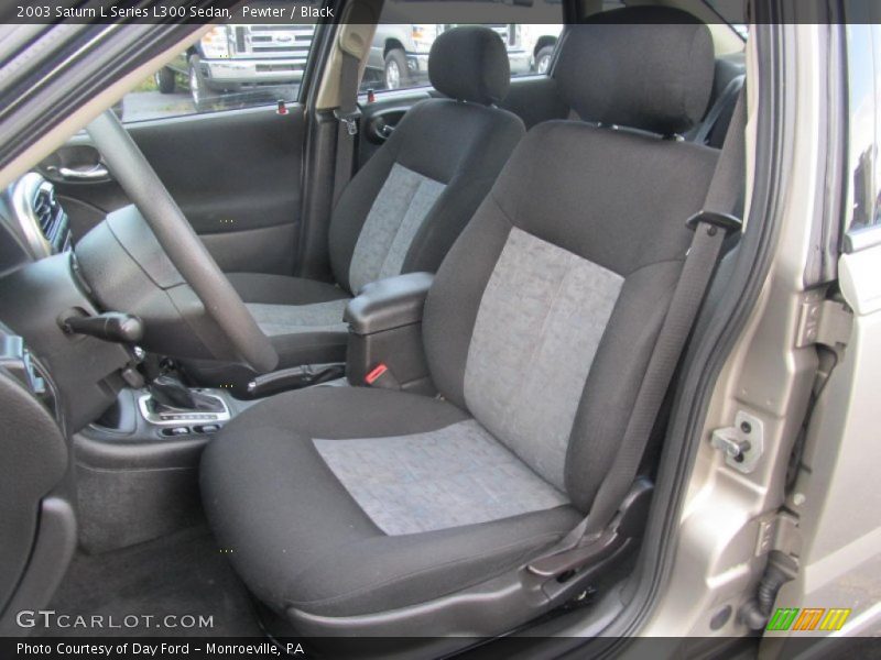 Pewter / Black 2003 Saturn L Series L300 Sedan