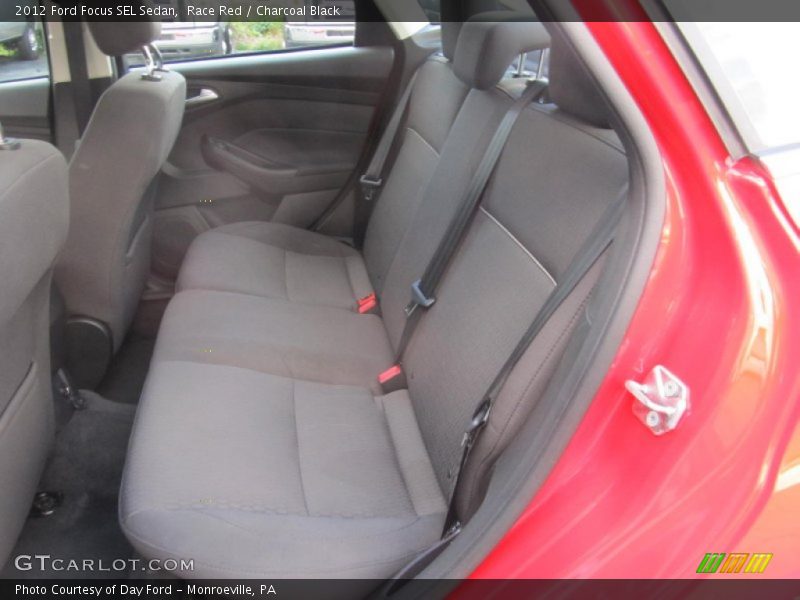 Race Red / Charcoal Black 2012 Ford Focus SEL Sedan