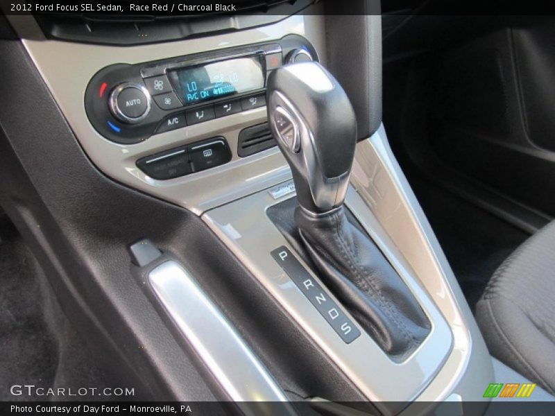 Race Red / Charcoal Black 2012 Ford Focus SEL Sedan