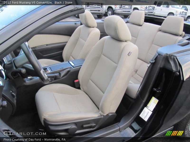 Black / Stone 2012 Ford Mustang V6 Convertible