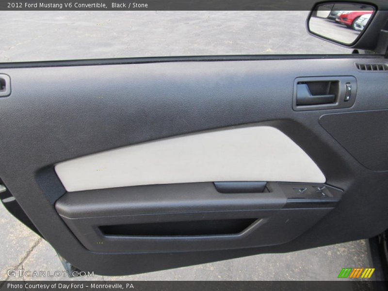 Black / Stone 2012 Ford Mustang V6 Convertible