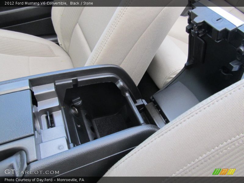 Black / Stone 2012 Ford Mustang V6 Convertible