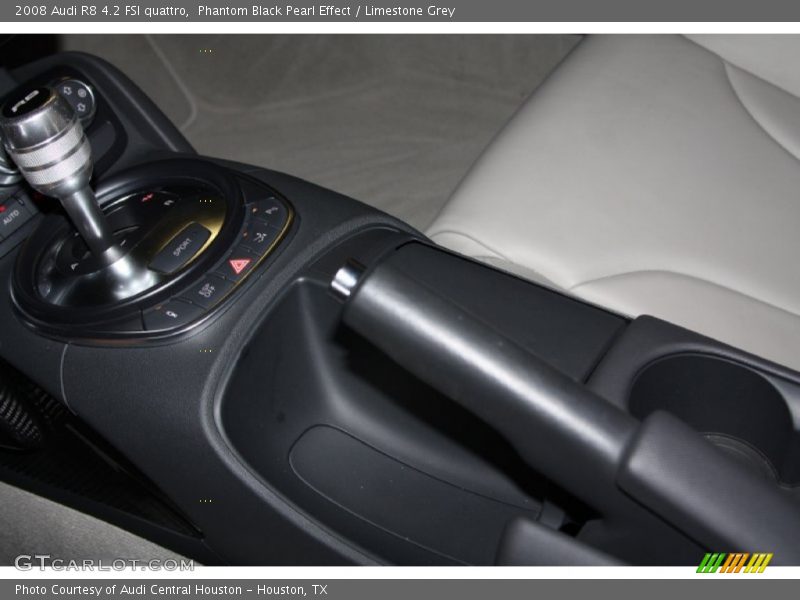 Phantom Black Pearl Effect / Limestone Grey 2008 Audi R8 4.2 FSI quattro