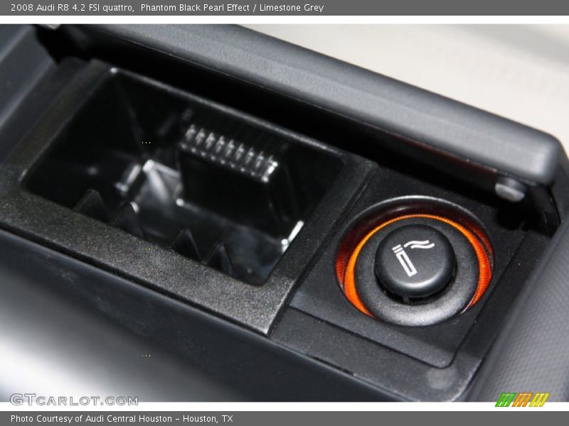 Phantom Black Pearl Effect / Limestone Grey 2008 Audi R8 4.2 FSI quattro