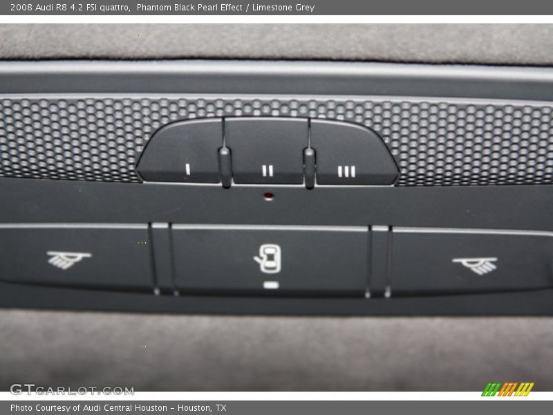 Phantom Black Pearl Effect / Limestone Grey 2008 Audi R8 4.2 FSI quattro