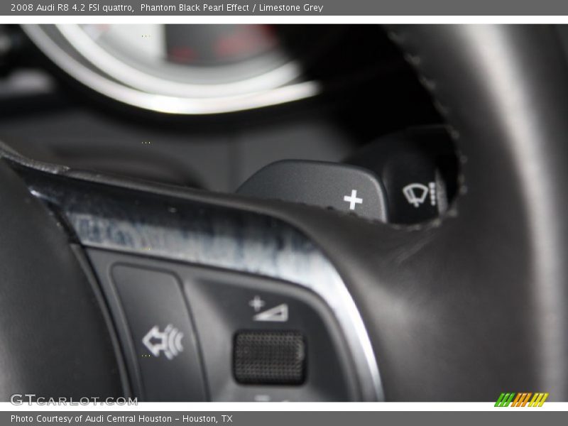Phantom Black Pearl Effect / Limestone Grey 2008 Audi R8 4.2 FSI quattro
