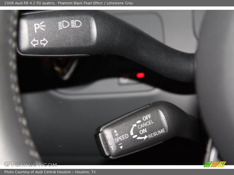 Controls of 2008 R8 4.2 FSI quattro