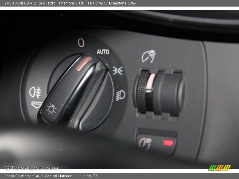 Controls of 2008 R8 4.2 FSI quattro