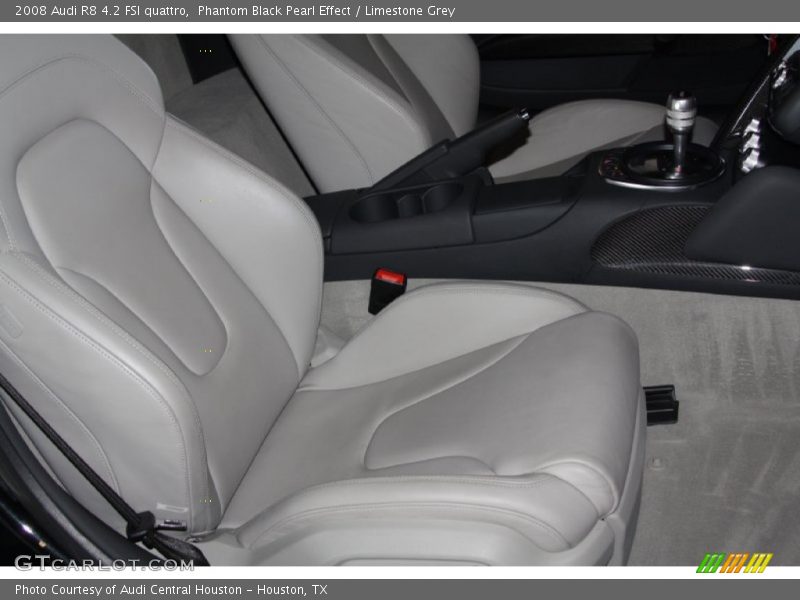 Phantom Black Pearl Effect / Limestone Grey 2008 Audi R8 4.2 FSI quattro
