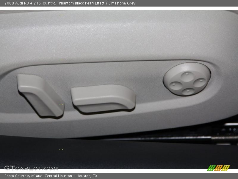 Phantom Black Pearl Effect / Limestone Grey 2008 Audi R8 4.2 FSI quattro
