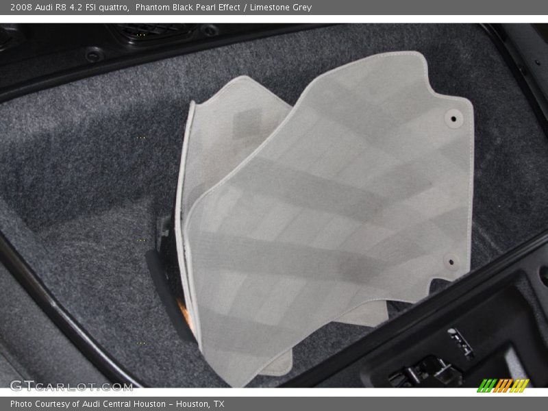 Phantom Black Pearl Effect / Limestone Grey 2008 Audi R8 4.2 FSI quattro