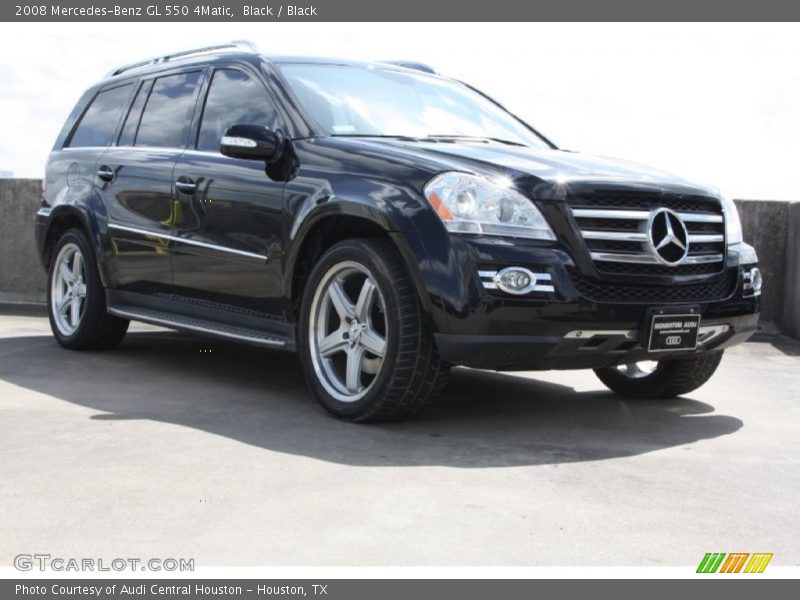 Black / Black 2008 Mercedes-Benz GL 550 4Matic