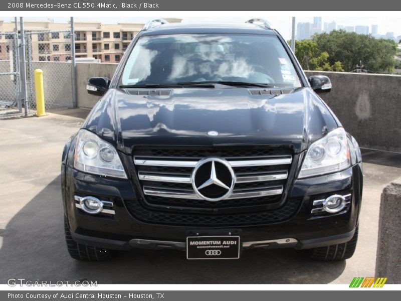 Black / Black 2008 Mercedes-Benz GL 550 4Matic