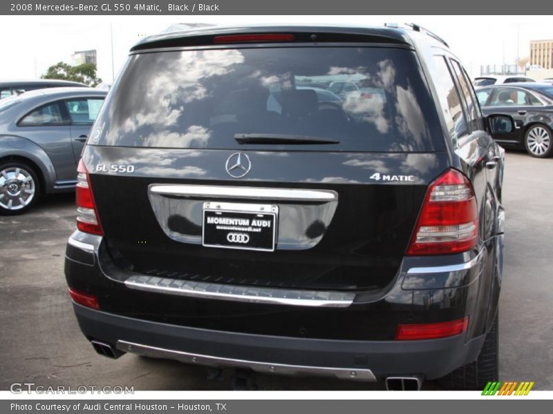 Black / Black 2008 Mercedes-Benz GL 550 4Matic