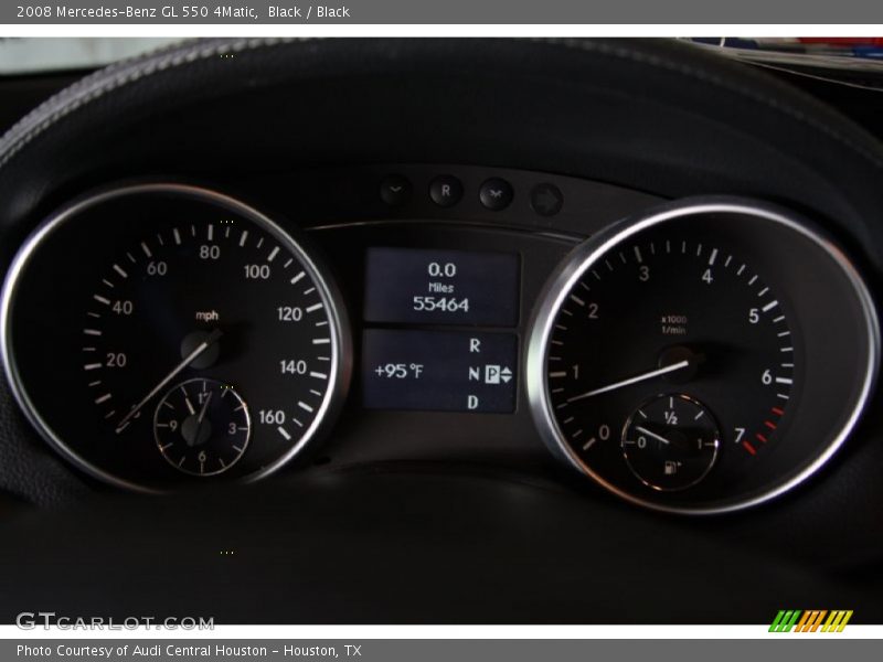 Black / Black 2008 Mercedes-Benz GL 550 4Matic
