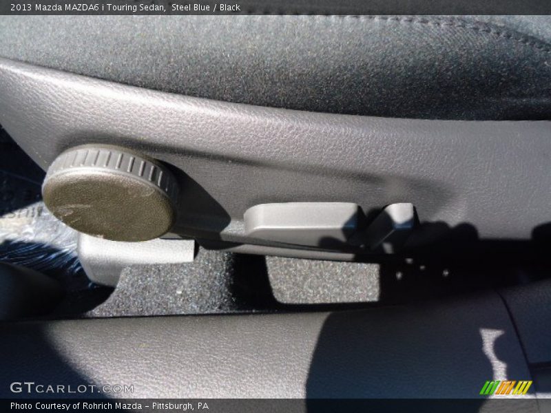 Steel Blue / Black 2013 Mazda MAZDA6 i Touring Sedan