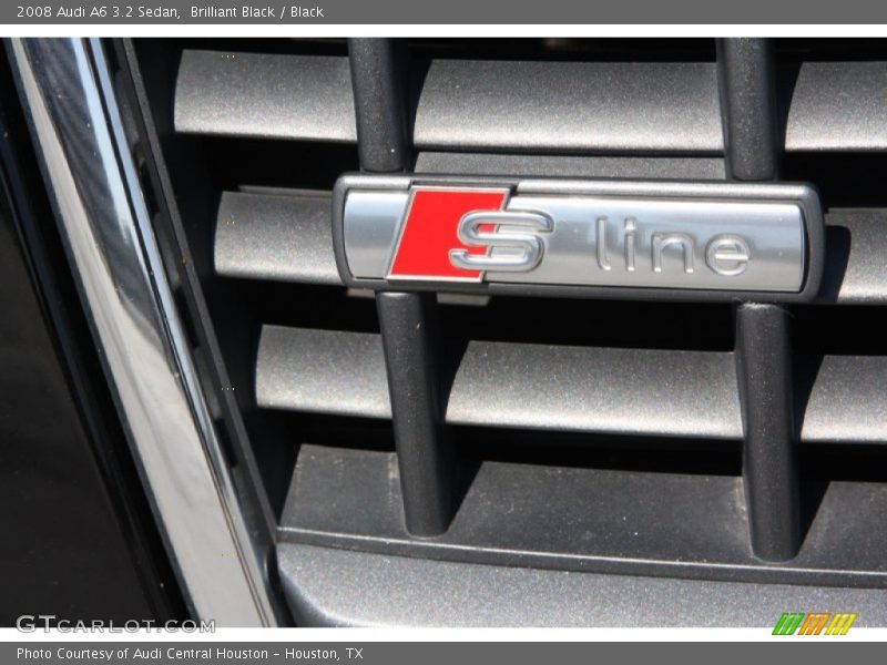Brilliant Black / Black 2008 Audi A6 3.2 Sedan