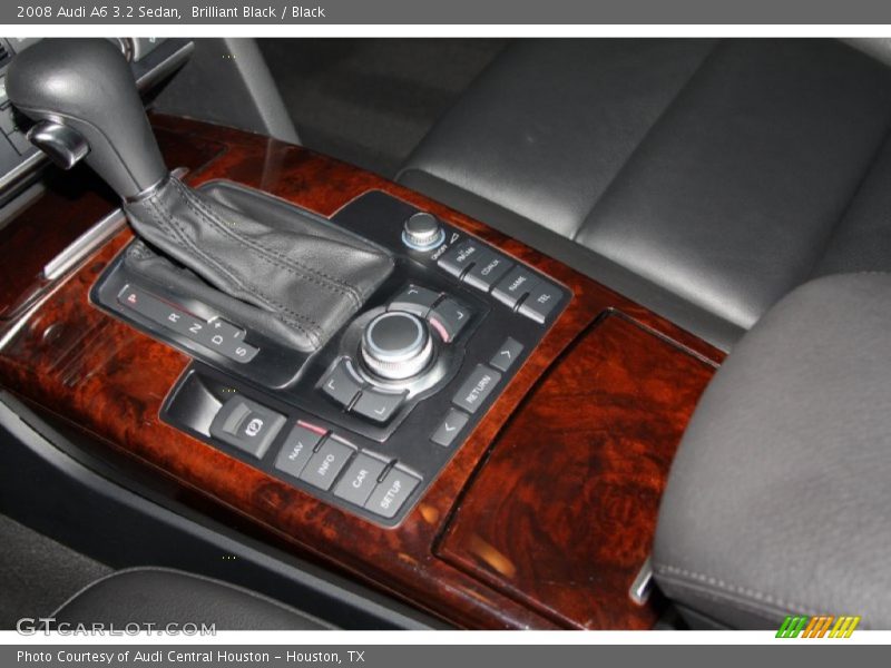Brilliant Black / Black 2008 Audi A6 3.2 Sedan