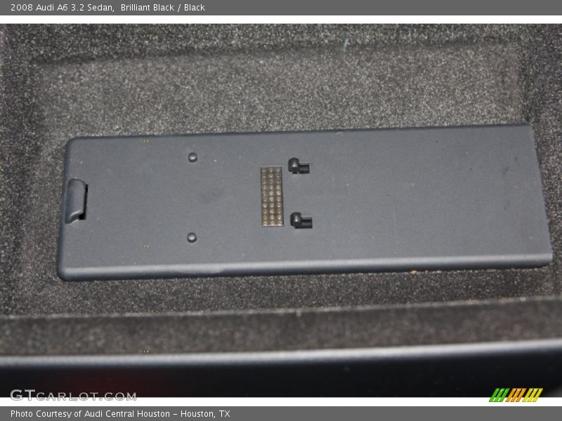 Brilliant Black / Black 2008 Audi A6 3.2 Sedan