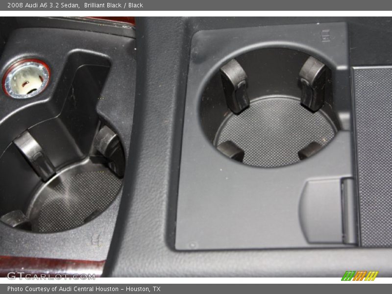 Brilliant Black / Black 2008 Audi A6 3.2 Sedan