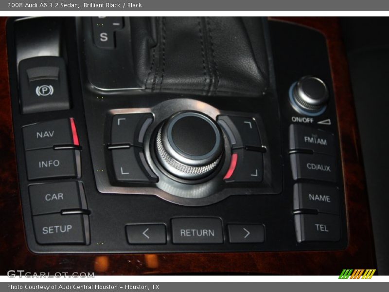 Brilliant Black / Black 2008 Audi A6 3.2 Sedan