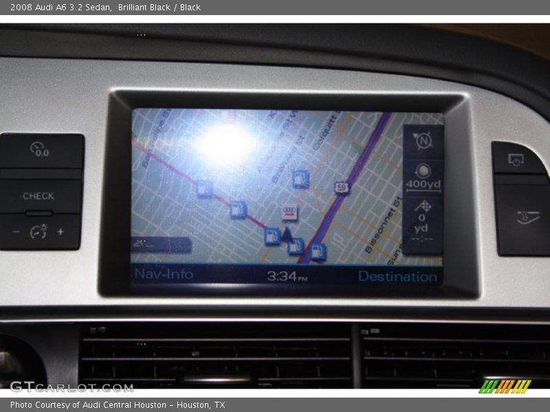 Brilliant Black / Black 2008 Audi A6 3.2 Sedan