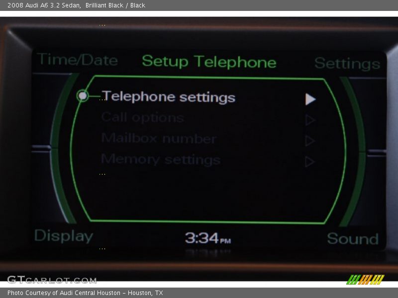 Brilliant Black / Black 2008 Audi A6 3.2 Sedan