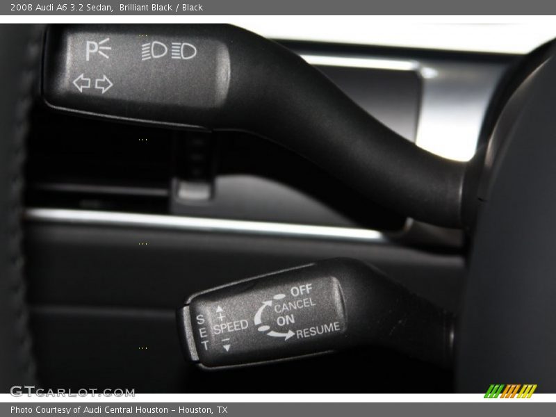 Brilliant Black / Black 2008 Audi A6 3.2 Sedan