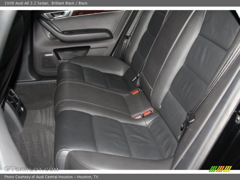 Brilliant Black / Black 2008 Audi A6 3.2 Sedan