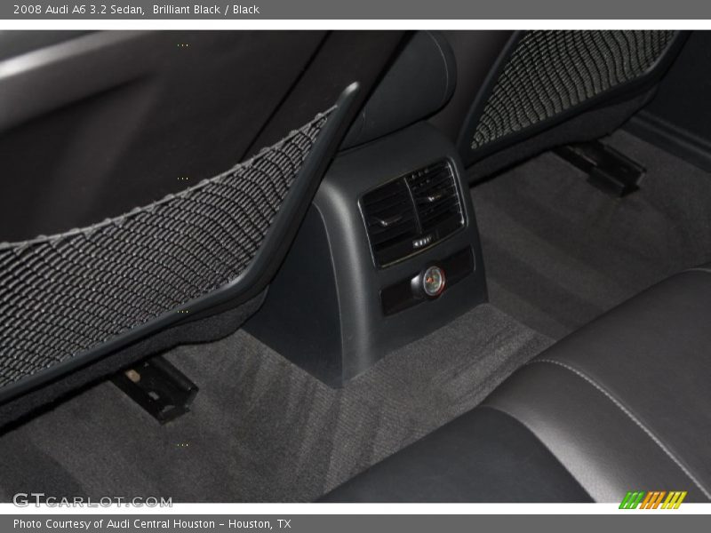 Brilliant Black / Black 2008 Audi A6 3.2 Sedan