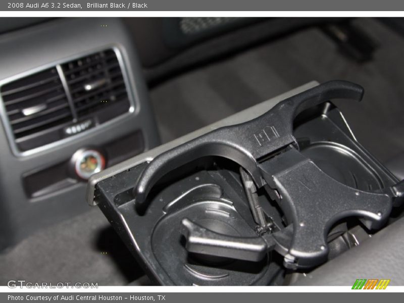 Brilliant Black / Black 2008 Audi A6 3.2 Sedan