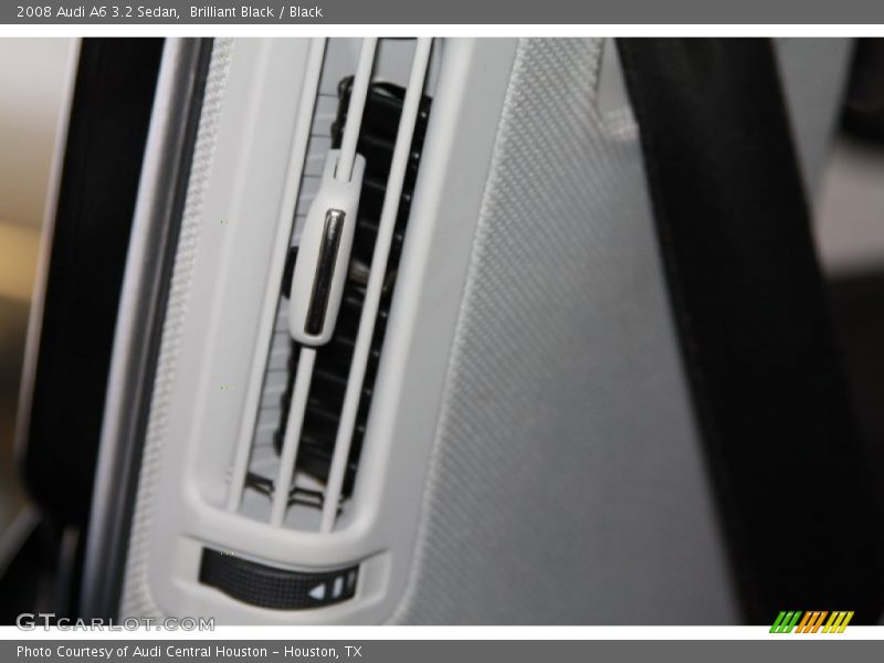 Brilliant Black / Black 2008 Audi A6 3.2 Sedan