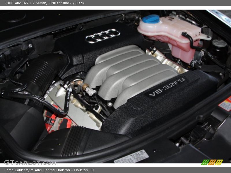 Brilliant Black / Black 2008 Audi A6 3.2 Sedan