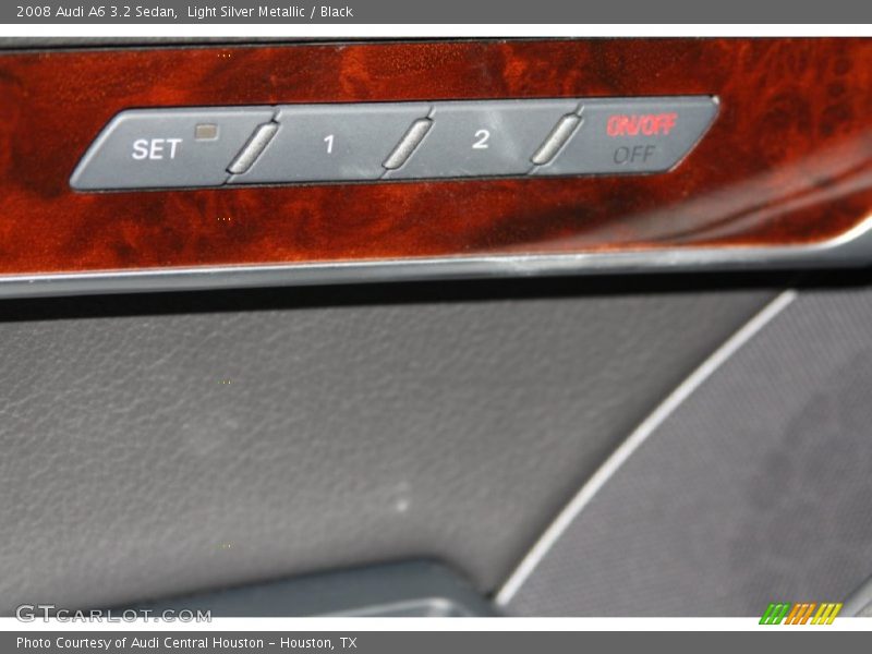 Light Silver Metallic / Black 2008 Audi A6 3.2 Sedan