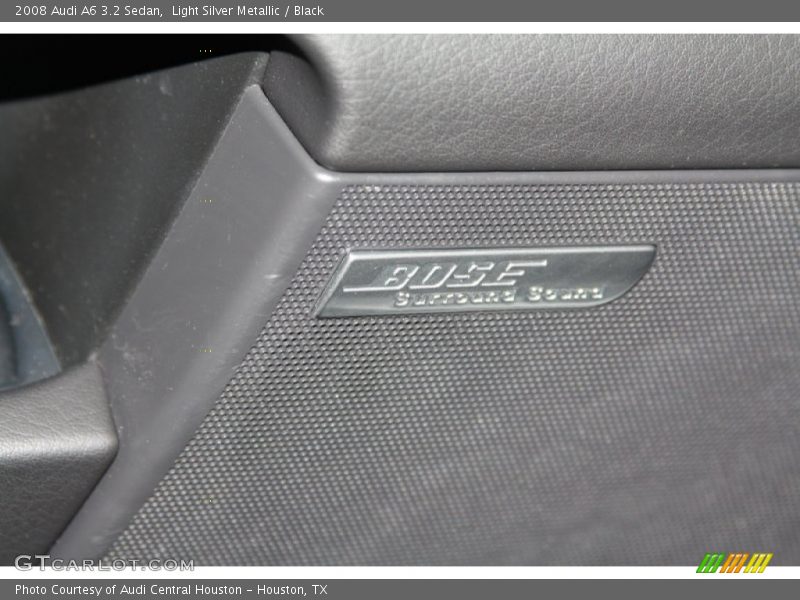 Light Silver Metallic / Black 2008 Audi A6 3.2 Sedan