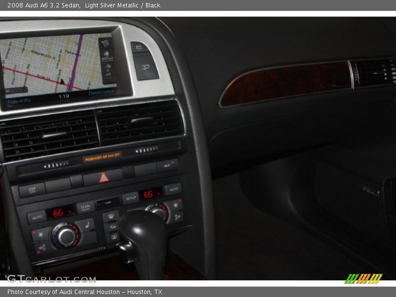 Light Silver Metallic / Black 2008 Audi A6 3.2 Sedan