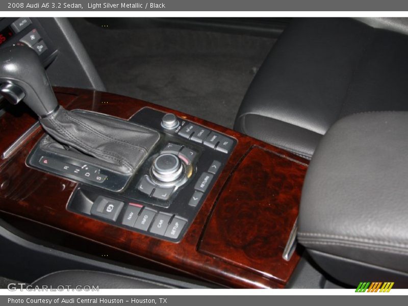 Light Silver Metallic / Black 2008 Audi A6 3.2 Sedan