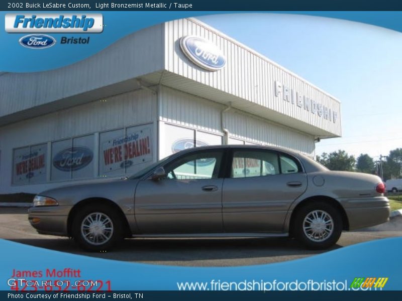 Light Bronzemist Metallic / Taupe 2002 Buick LeSabre Custom