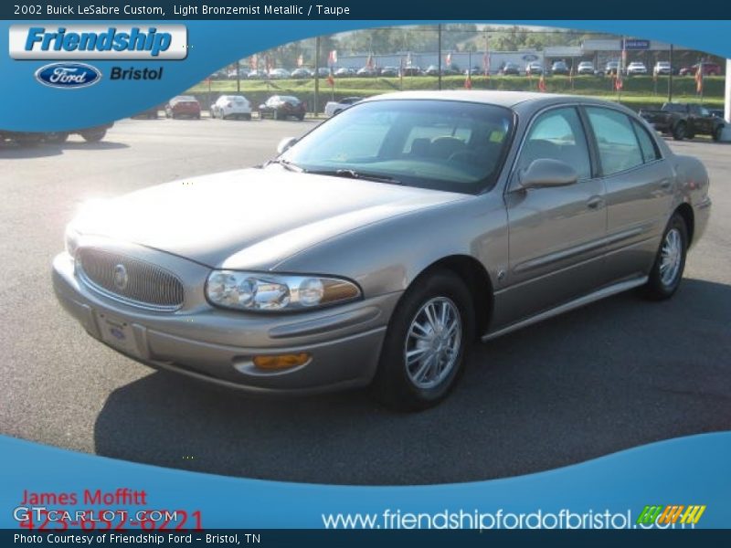 Light Bronzemist Metallic / Taupe 2002 Buick LeSabre Custom