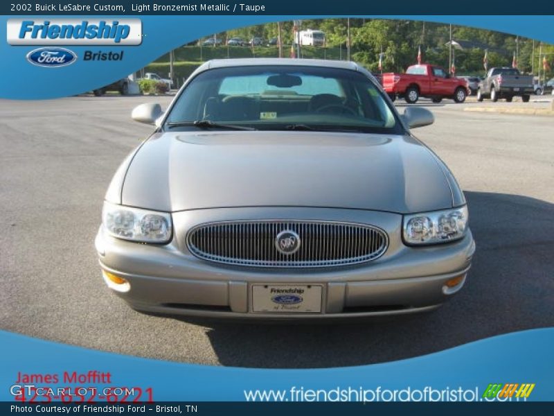 Light Bronzemist Metallic / Taupe 2002 Buick LeSabre Custom