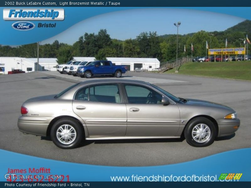 Light Bronzemist Metallic / Taupe 2002 Buick LeSabre Custom