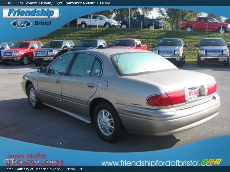 Light Bronzemist Metallic / Taupe 2002 Buick LeSabre Custom