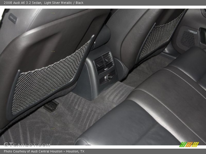 Light Silver Metallic / Black 2008 Audi A6 3.2 Sedan